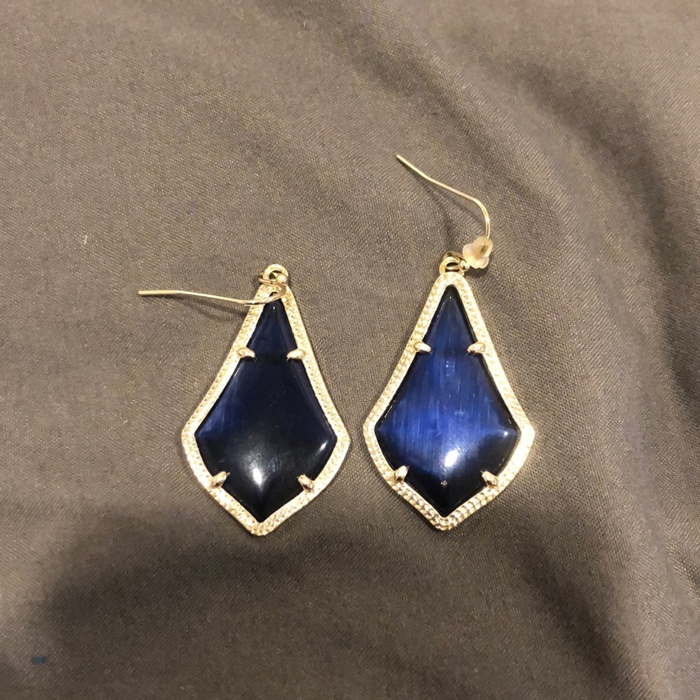 Kendra Scott Earrings - Navy